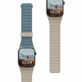 Ремешок UAG Pathfinder Silicone для Apple Watch 49/45/44/42мм, песок/голубой (Dune/Cloud Blue)